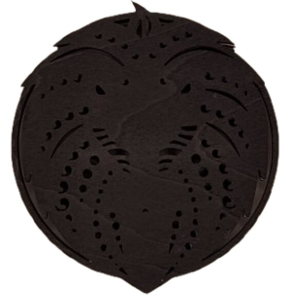 Leo Zodiac Sign Layered Design. Refrigerator magnet. - Picture 3 of 3